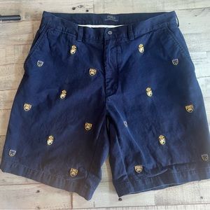 Polo Ralph Lauren “special shields” embroidered shorts